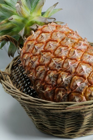 Fresh pineapple to be tastedの写真素材