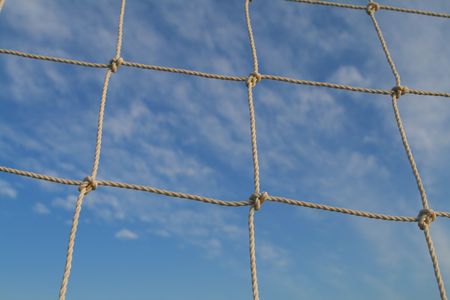 Soccer netの写真素材