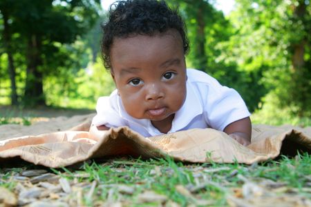 Enjoying the parkの写真素材