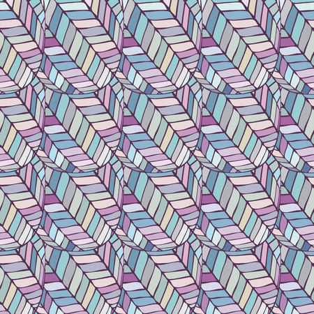 Tribal ethnic seamless pattern. Boho art print. Bright background for fabric, clothing, wallpaper, scrapbooking. Abstract seamless patternのイラスト素材