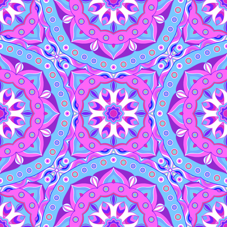 Seamless pattern.Ornamental background for cards, invitations, web pages. Islam, Arabic, Indian, turkish, pakistan, chinese, ottoman motifs.のイラスト素材