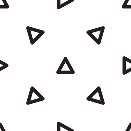 Geometric seamless pattern in Scandinavian styleのイラスト素材