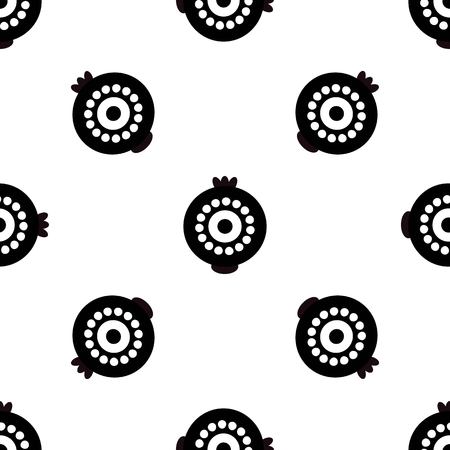 Children's seamless pattern in Scandinavian style. Vector illustrationのイラスト素材