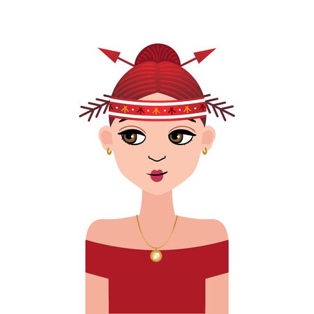Astrology symbol of zodiac sign Sagittarius in doodle styleのイラスト素材
