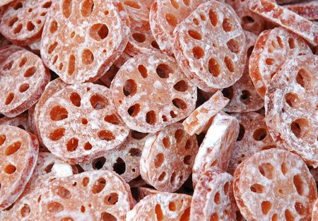 Snack - Lotus Candyの写真素材