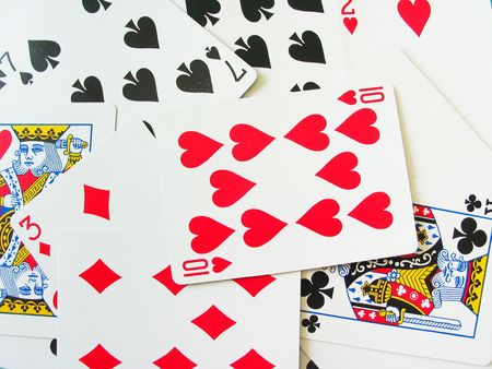 Poker Cards - Jumbleのeditorial素材