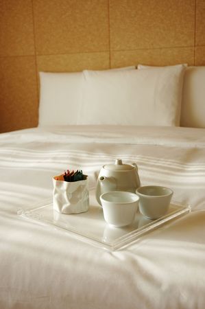 Morning Tea to be serve on bed in your room