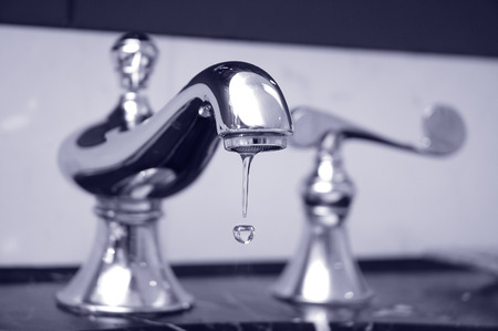 Do your part, every drop counts towards saving the environmentの写真素材