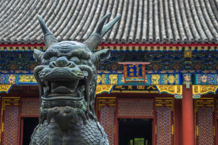 Beijing, China, August 2018, Summer Palace, details