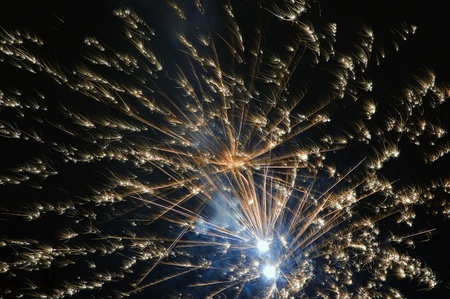 Fireworks at New Year