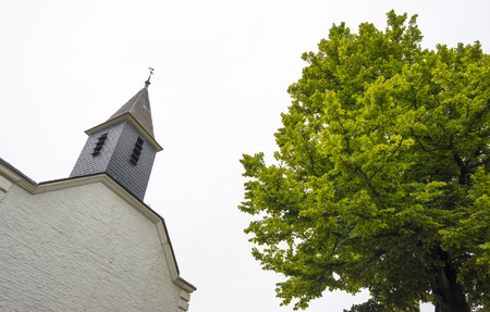 The church of a villageの写真素材