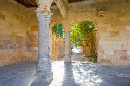 Historic building of the city of Salamancaのeditorial素材