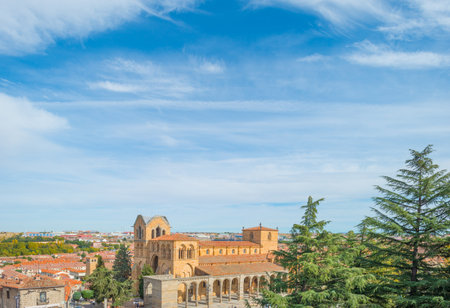 The medieval city of Avila in Spain