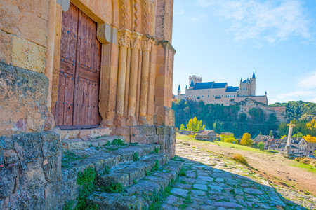 Maltese Cross church in Segoviaのeditorial素材