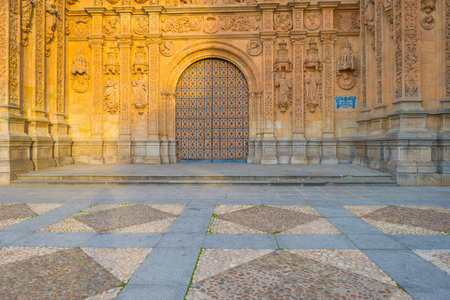 Detail of a Dominican monastery in Salamancaのeditorial素材