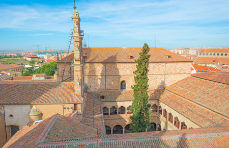 View of the historic city of Salamancaのeditorial素材