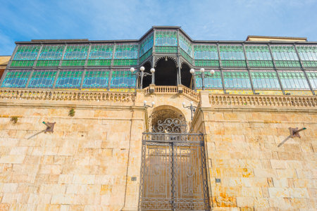 Historic building of the city of Salamancaのeditorial素材