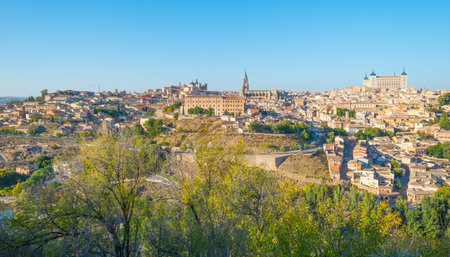 The medieval city of Toledoのeditorial素材