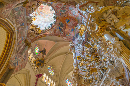 Detail of the Toledo Cathedralのeditorial素材