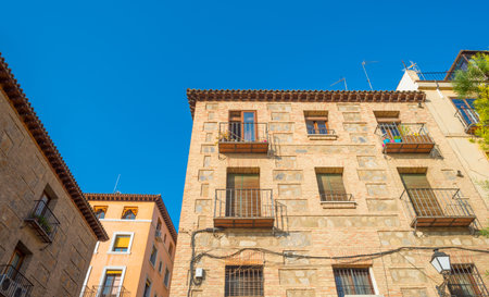 House in the city of Toledoのeditorial素材