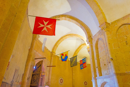 Maltese Cross church in Segoviaのeditorial素材