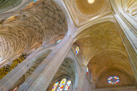 Detail of the Cathedral of Segoviaのeditorial素材