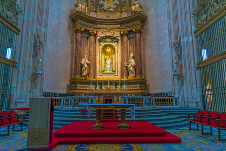 Detail of the Cathedral of Segoviaのeditorial素材