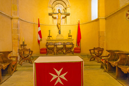 Maltese Cross church in Segoviaのeditorial素材