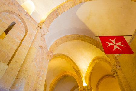 Maltese Cross church in Segoviaのeditorial素材