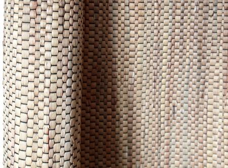 Rush mat texture backgroundの写真素材