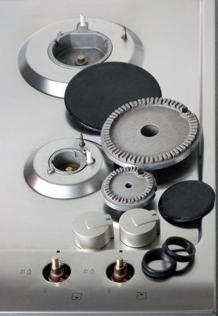 disassemble Natural Gas Hot Plateの写真素材