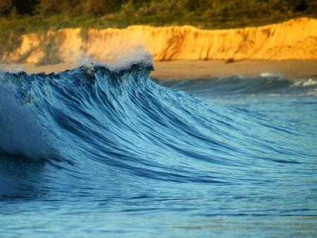 Breaking Waveの写真素材