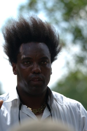 London.- Speakers Corner.- July, 11th, 2010.- Black speaker 01のeditorial素材