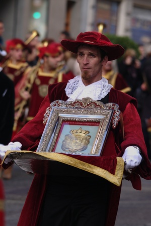Granada (Spain)2nd January 2011- Procession celebrating the conquest of Granada 02のeditorial素材