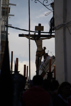 Carmona (Seville) Spain 18th April 2011.- Float of Jesus Christ 07のeditorial素材