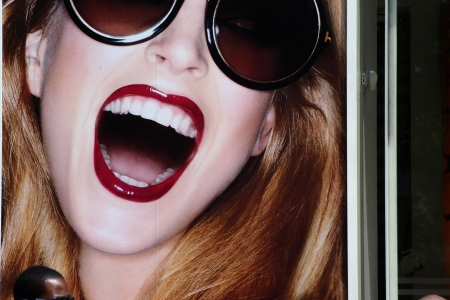 Paris, France, 17 July.- Poster in the Champs ?ys? 16のeditorial素材