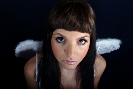 Angel from above の写真素材