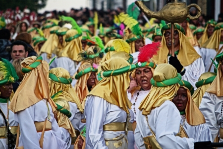 Carmona, Seville, Spain.- 5th January 2016.- The three Wise Men Parade 17