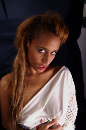 Bare shoulders 53の写真素材