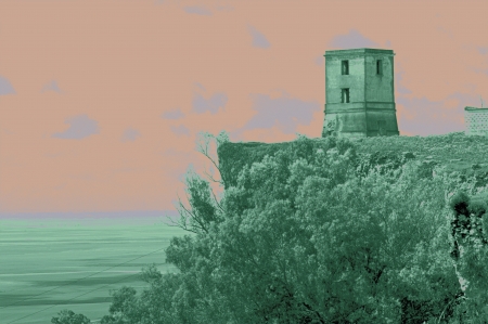 Abstraction with changed colors 21の写真素材