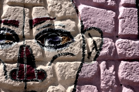 San Fernando (Cadiz) Spain, 30th June 2013: Graffiti at the harbour 48のeditorial素材
