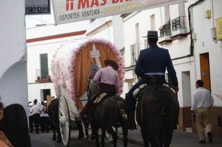 Carmona  Sevilla  1st September 2013  Yearly pilgrimage in honour of the Patron Saint 7のeditorial素材