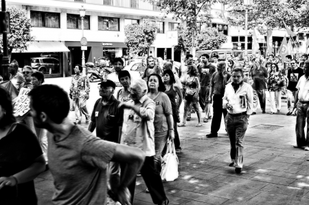 Seville 14th September 2013  Demostration against the war in Syria 40のeditorial素材