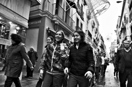 Seville  Spain 22-11-3013  Street photography  Youngsters 40のeditorial素材