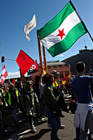 Madrid, 22nd March 2014 - Dignity march 73のeditorial素材