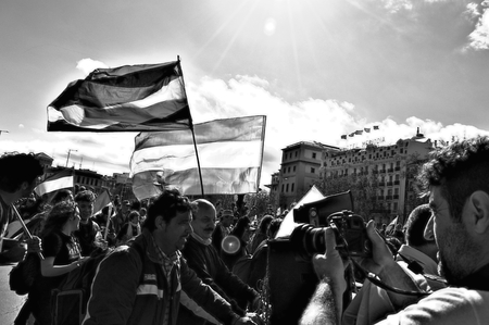 Madrid, 22nd March 2014 - Dignity march 64のeditorial素材