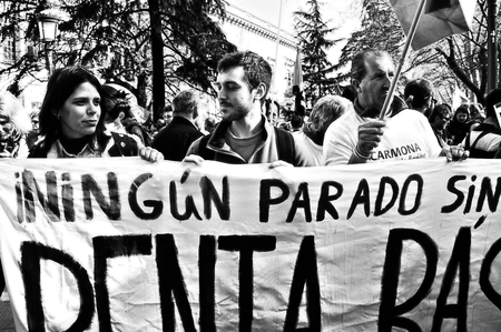 Madrid, 22nd March 2014 - Dignity march 43のeditorial素材