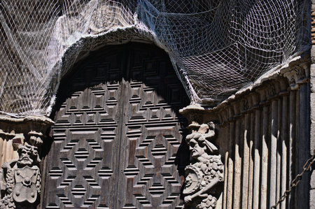 Avila Spain  17th May 2014  Street photography  Avila heritage 24のeditorial素材