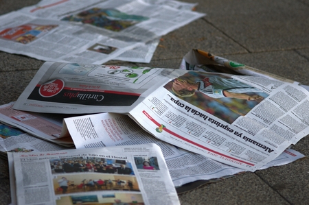 Melide - Galicia -  Spain  - 14th July 2014 - Report on «The way to Saint James»  XXXI  - Streets of Meñideのeditorial素材