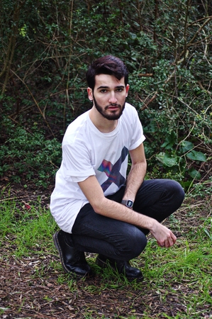 Portrait of a young man